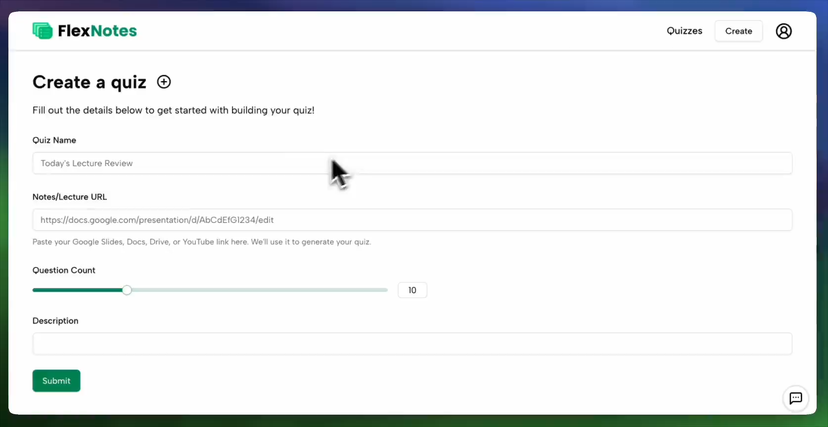 FlexNotes demo thumbnail